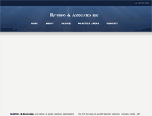 Tablet Screenshot of hutchinslaw.com